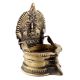 Brass Oil Lamp Traditional Cotton Wick Oil Diya Lamp
